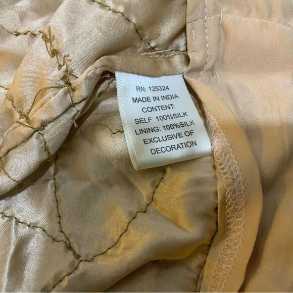 Haute Hippie Black 100% Silk Beaded Embellished Tunic Mini Dress, M - Picture 8 of 9